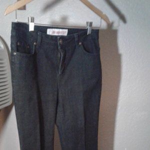 Faded Glory black stretch jeans boot cut size 6